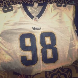 St. Louis rams grant wistrom jersey